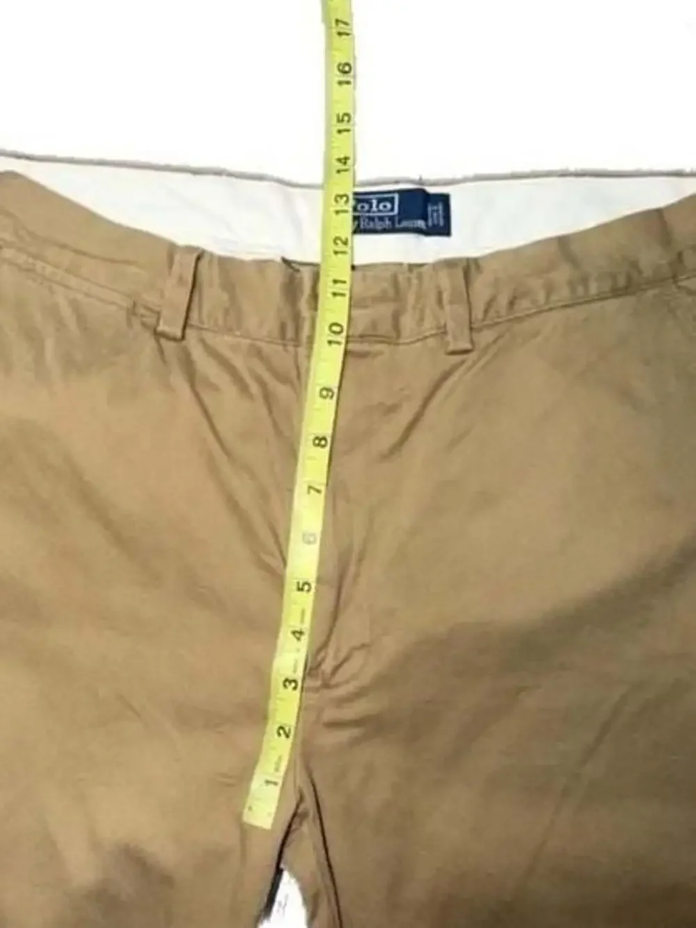 Polo Ralph Lauren Vintage Cotton Chino Pants Khaki 34x30